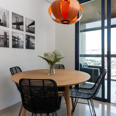 Apartmán Homeforguest New Modern Penthouse With Panoramic Views Of Cruz Santa Cruz de Tenerife